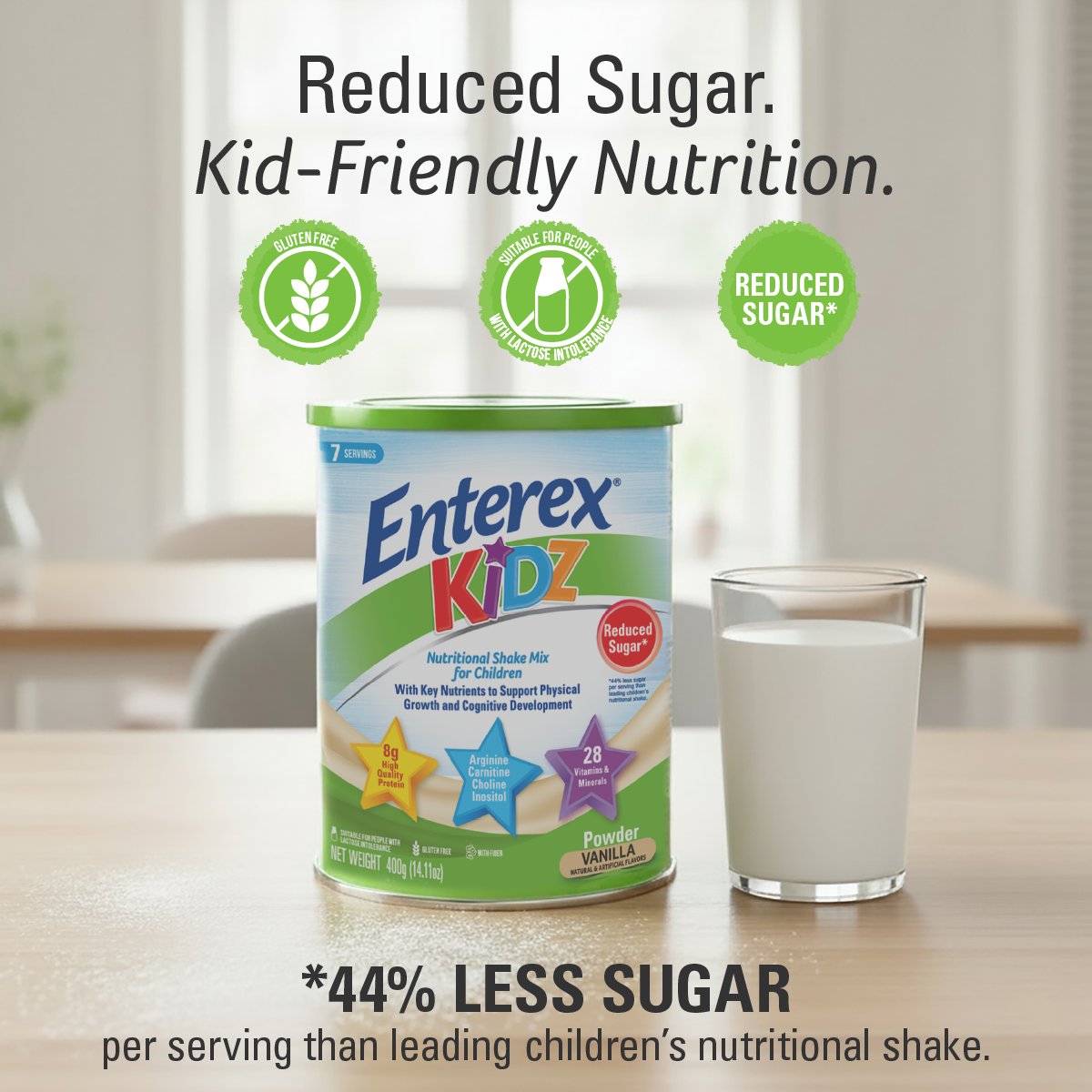 Enterex Kidz Nutritional Shake Mix