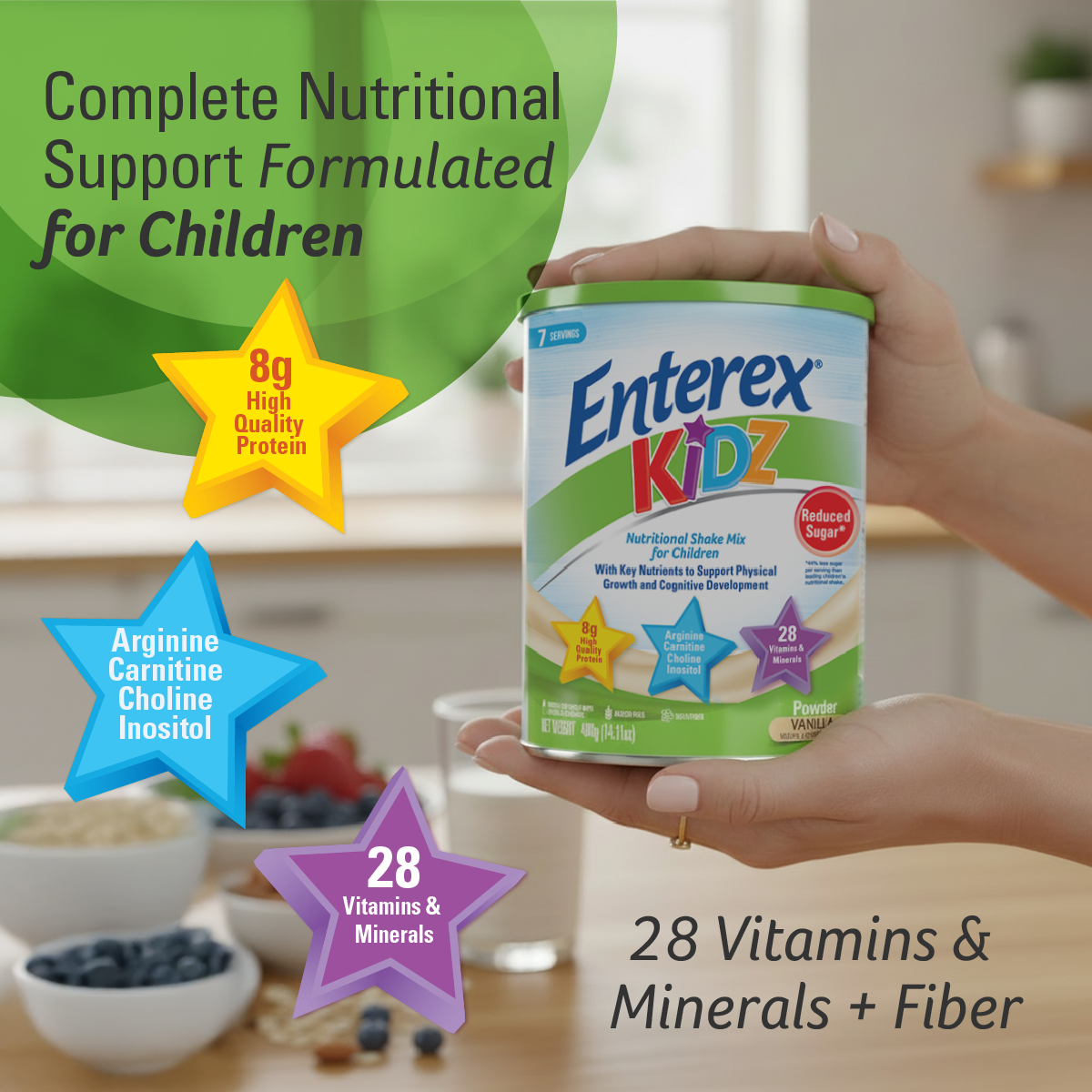 Enterex Kidz Nutritional Shake Mix