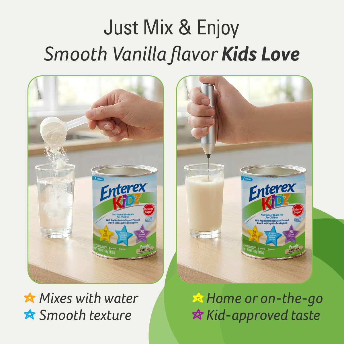 Enterex Kidz Nutritional Shake Mix