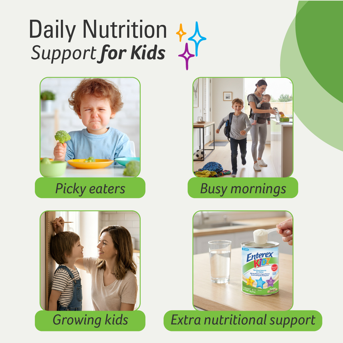 Enterex Kidz Nutritional Shake Mix