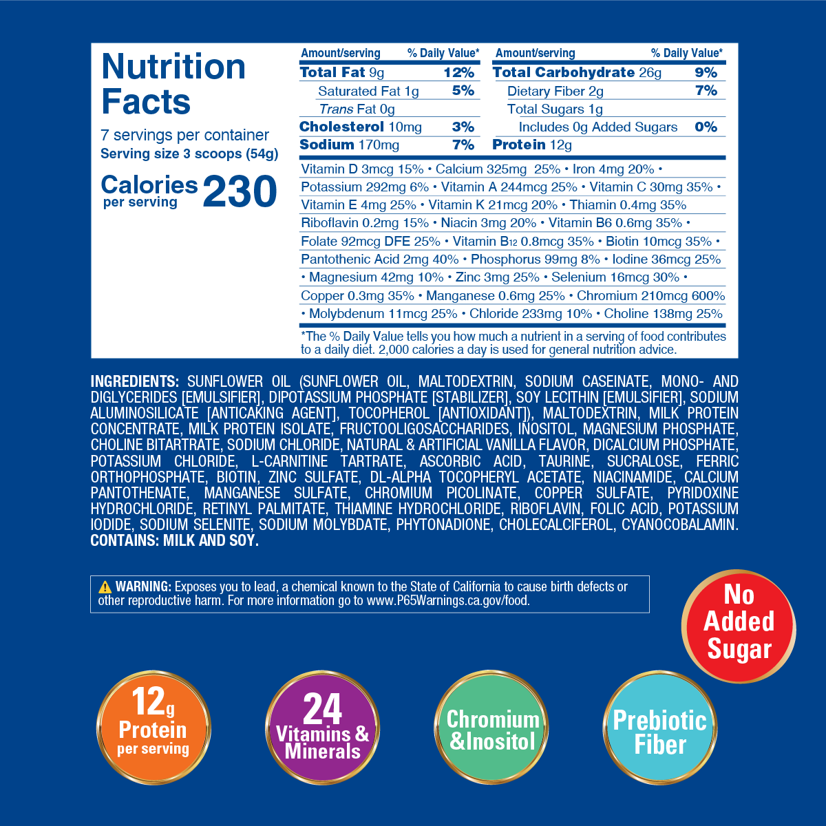 Enterex Diabetic Ready-to-Mix Nutritionally Complete Powder