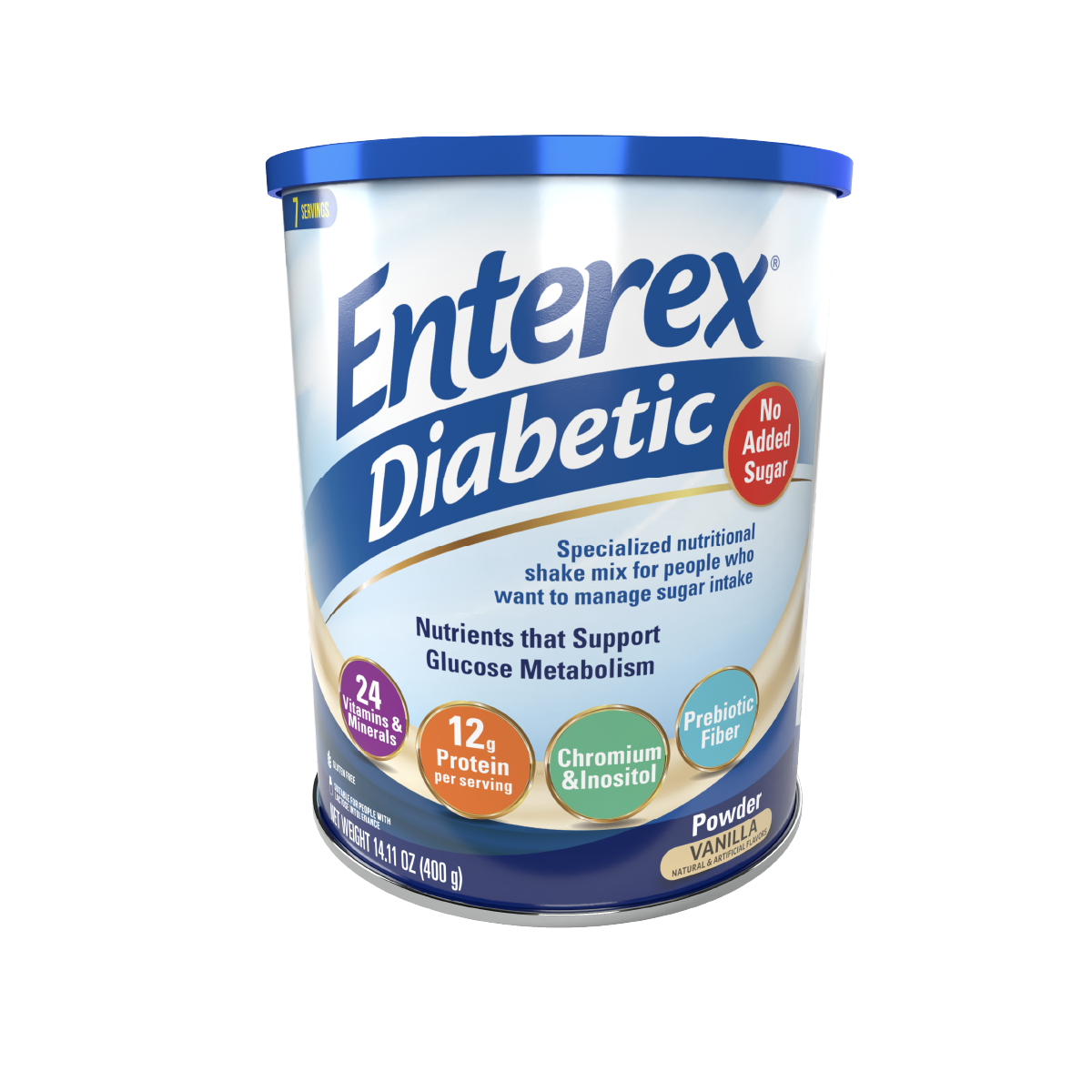Enterex Diabetic Ready-to-Mix Nutritionally Complete Powder